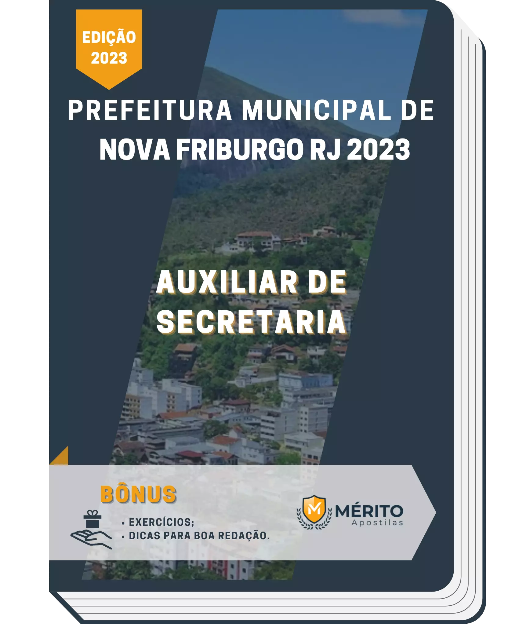 Apostila Auxiliar de Secretaria Prefeitura de Nova Friburgo RJ 2023