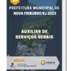 Apostila Auxiliar de Serviços Gerais Prefeitura de Nova Friburgo RJ 2023