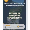 Apostila Auxiliar de Serviços de Sepultamento Prefeitura de Nova Friburgo RJ 2023