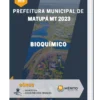 Apostila Bioquímico Prefeitura de Matupá MT 2023