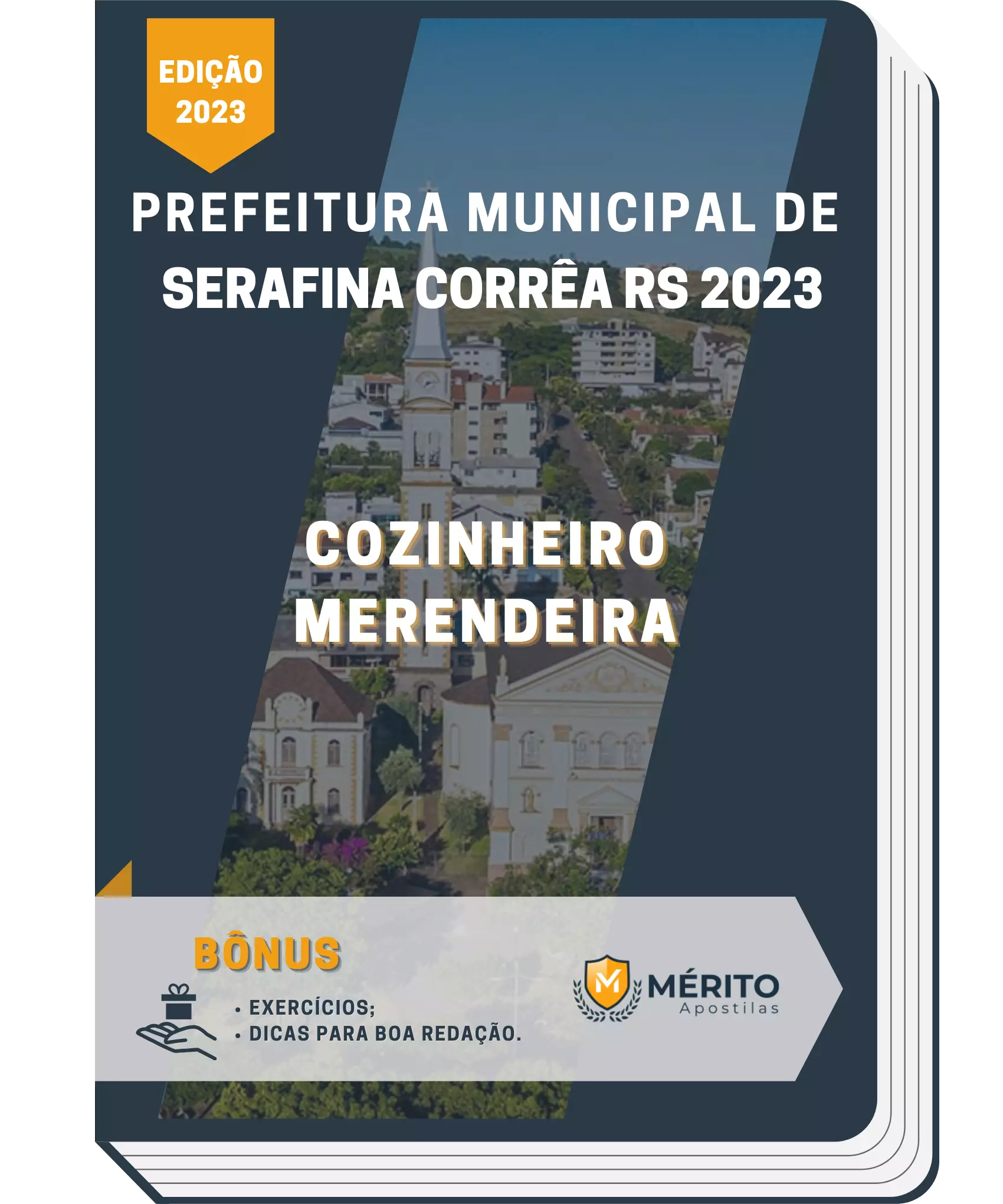 Apostila Cozinheiro Merendeira Prefeitura de Serafina Corrêa RS 2023