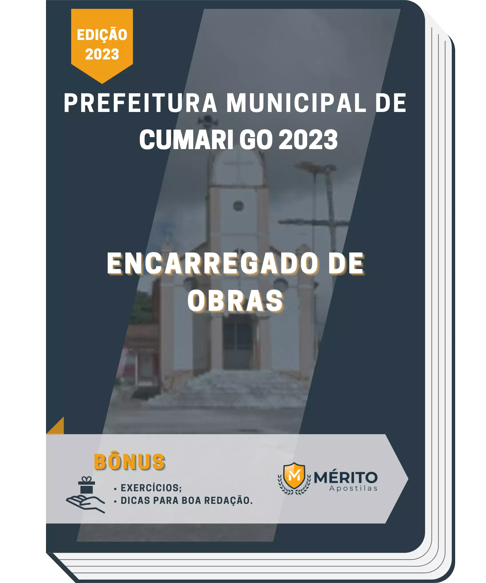 Apostila Encarregado de Obras Prefeitura de Cumari GO 2023