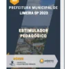 Apostila Estimulador Pedagógico Prefeitura de Limeira SP 2023