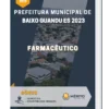 Apostila Farmacêutico Prefeitura de Baixo Guandu ES 2023