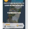 Apostila Farmacêutico Prefeitura de Lauro de Freitas BA 2023