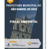 Apostila Fiscal Ambiental Prefeitura de São Gabriel RS 2023