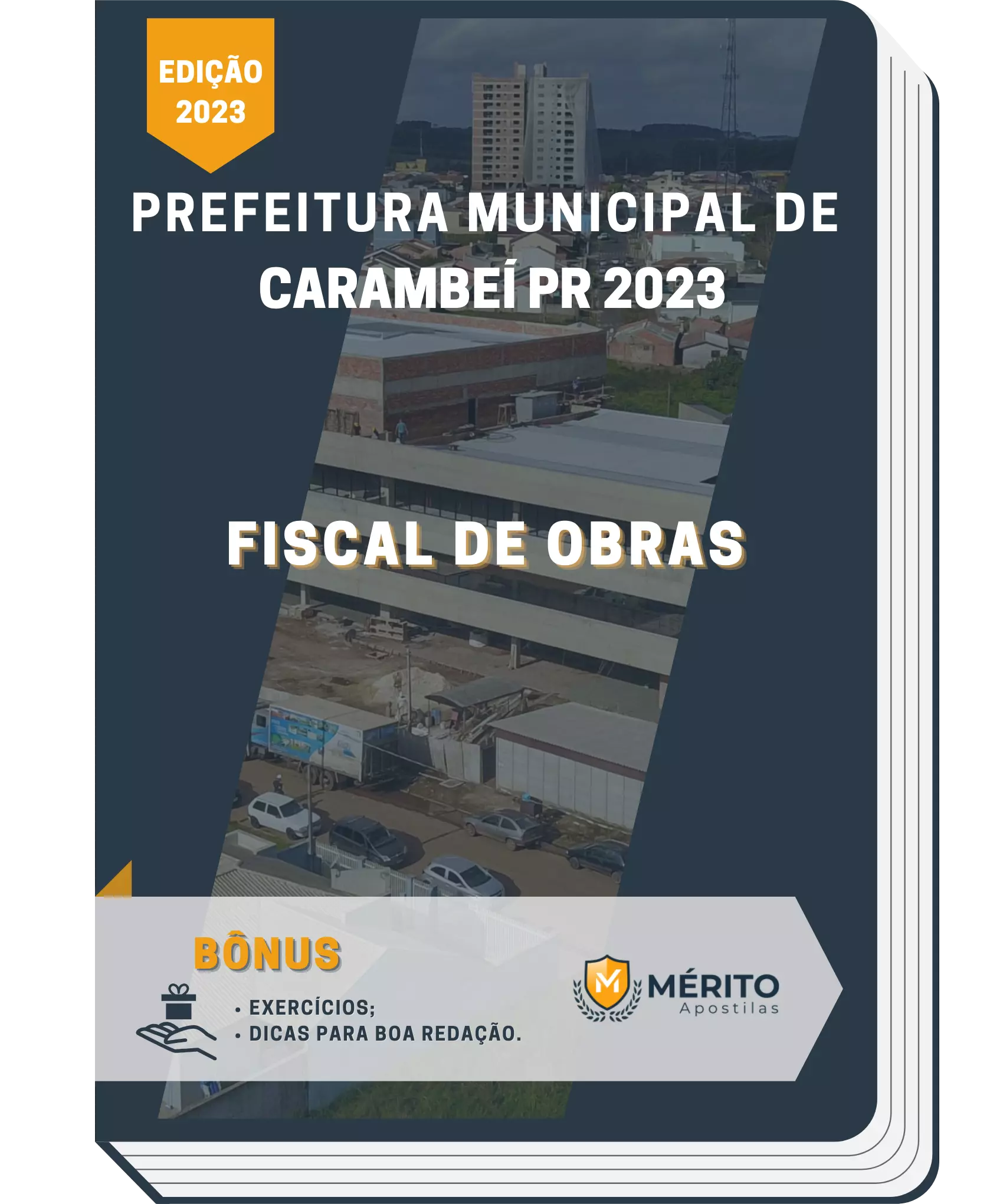 Apostila Fiscal De Obras Prefeitura de Carambeí PR 2023