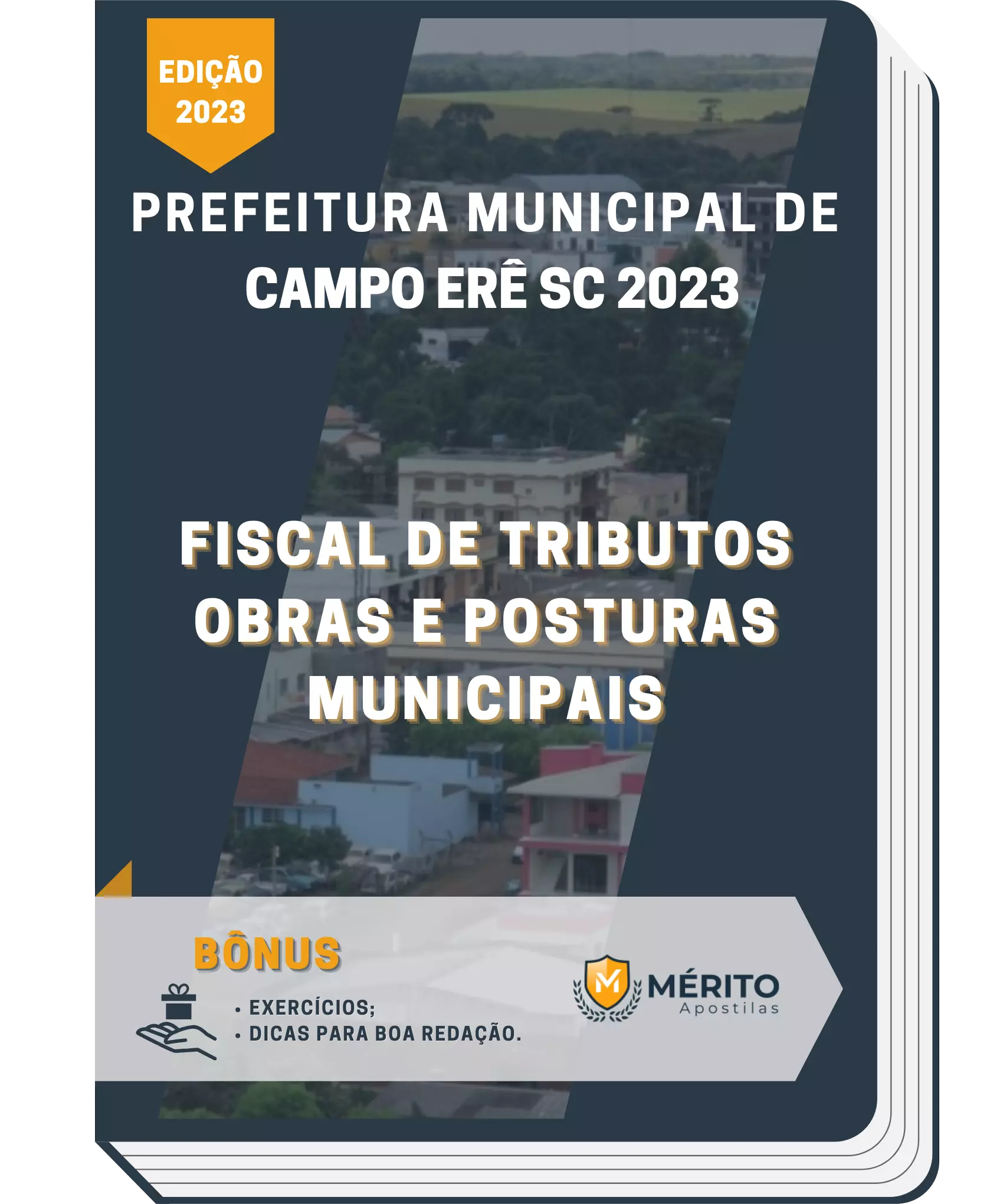 Apostila Fiscal De Tributos Obras E Posturas Municipais Prefeitura de Campo Erê SC 2023