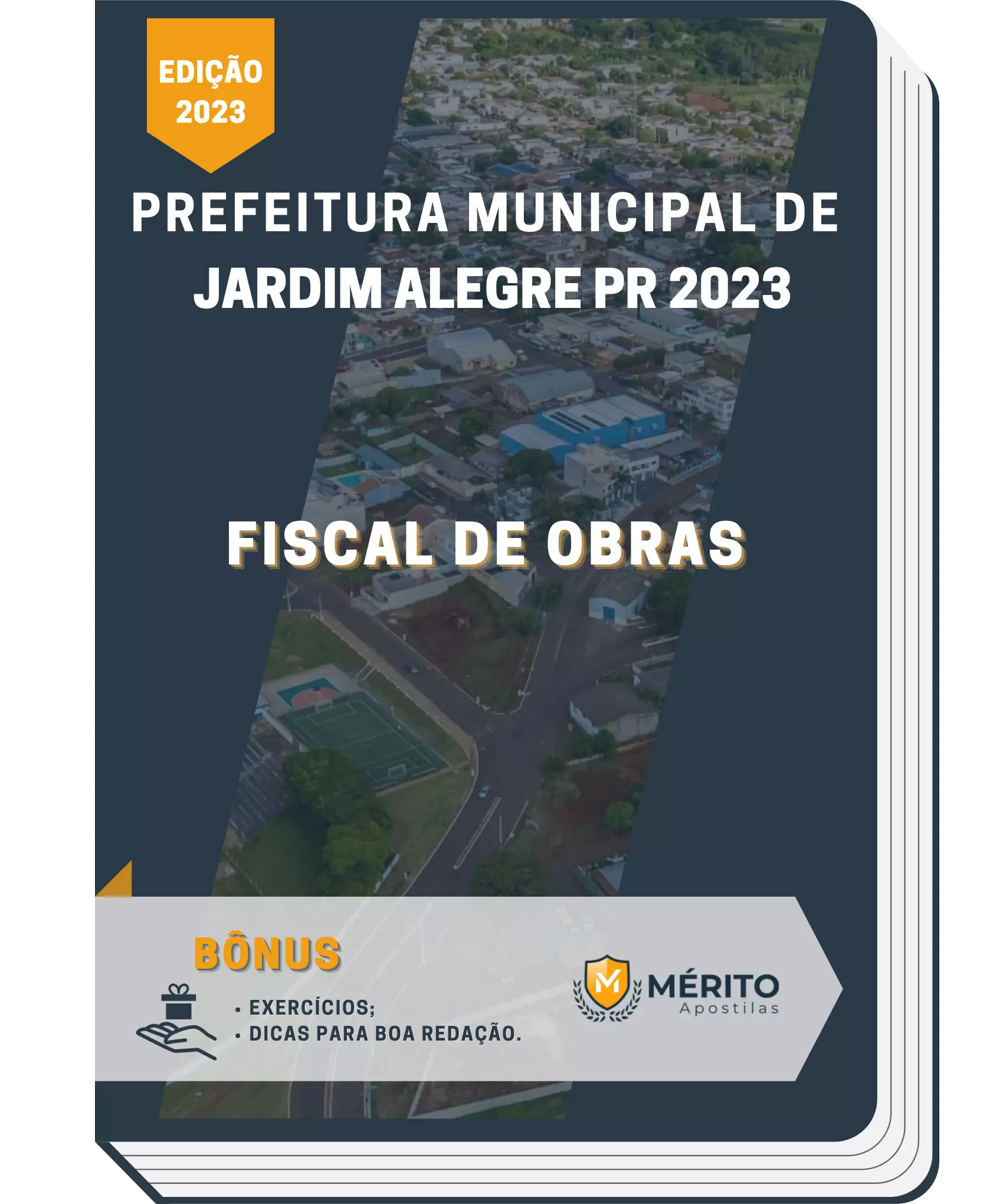 Apostila Fiscal de Obras Prefeitura de Jardim Alegre PR 2023