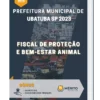 Apostila Fiscal de Proteção e Bem-estar Animal Prefeitura de Ubatuba SP 2023