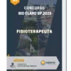 Apostila Fisioterapeuta Concurso Rio Claro SP 2023