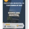 Apostila Guarda Civil Municipal Prefeitura de Itapetininga SP 2023