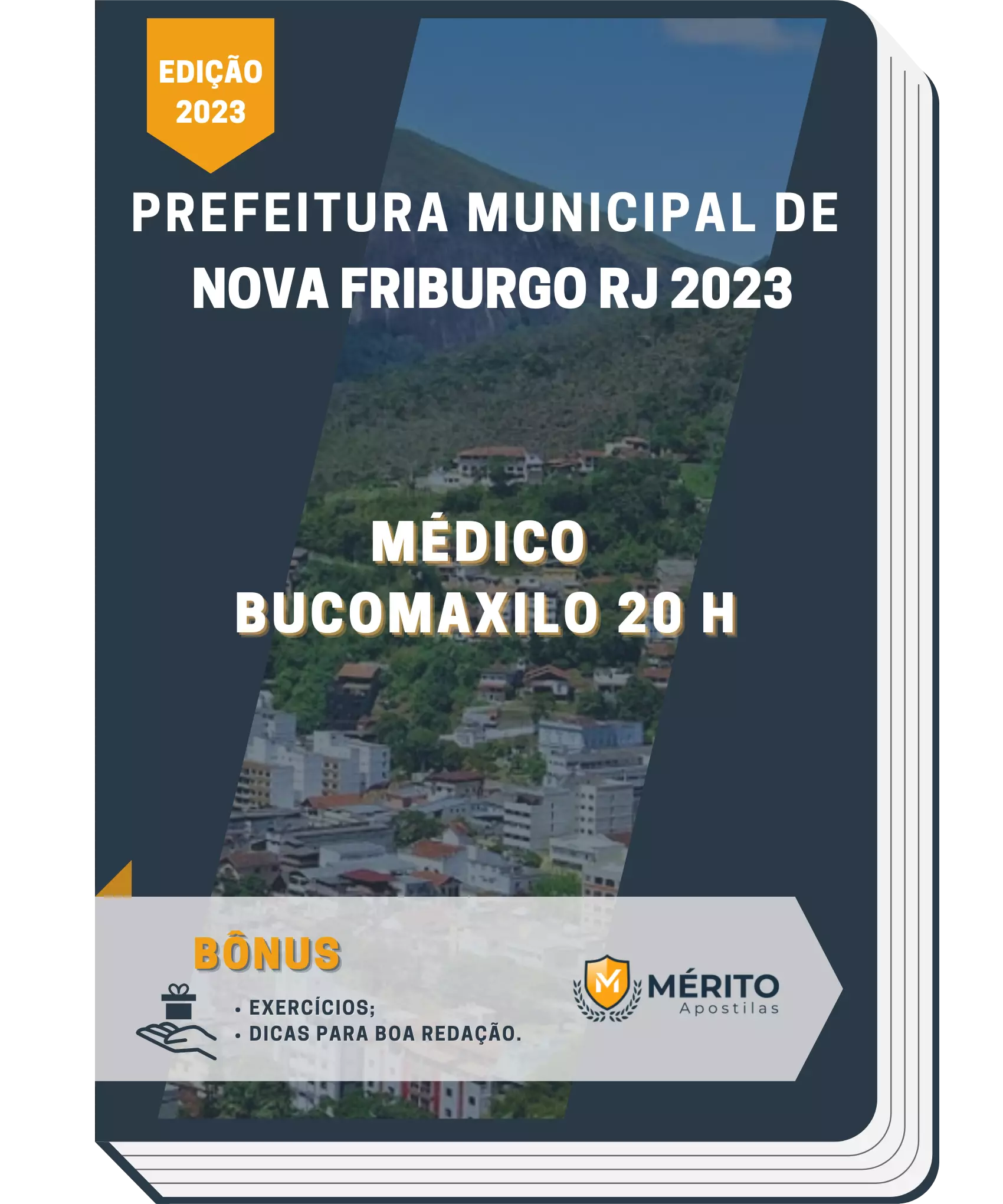 Apostila Médico Bucomaxilo 20 H Prefeitura de Nova Friburgo RJ 2023