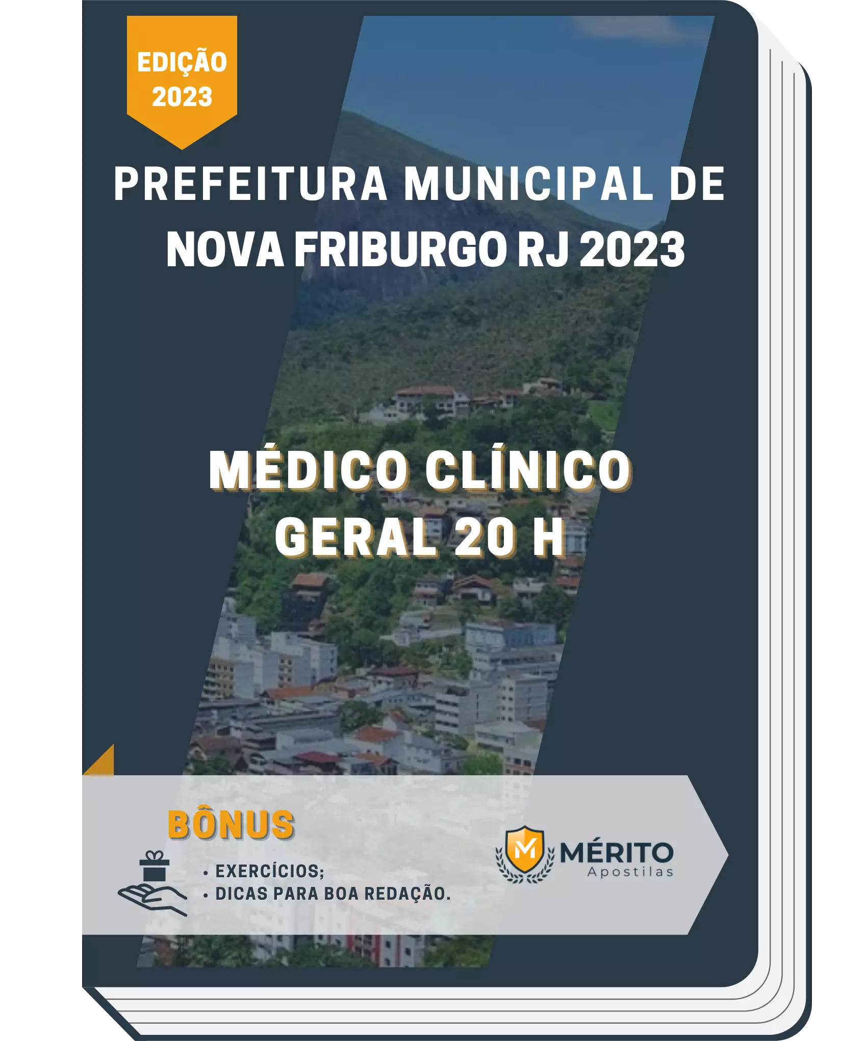 Apostila Médico Clínico Geral 20 H Prefeitura de Nova Friburgo RJ 2023