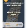 Apostila Médico Clínico Geral Prefeitura de Monte Mor SP 2023