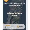 Apostila Médico Clínico Geral Prefeitura de Mauá SP 2023