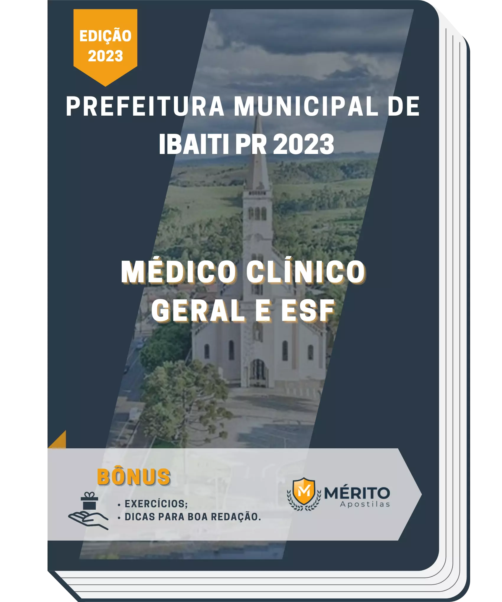 Apostila Médico Clínico Geral e ESF Prefeitura de Ibaiti PR 2023