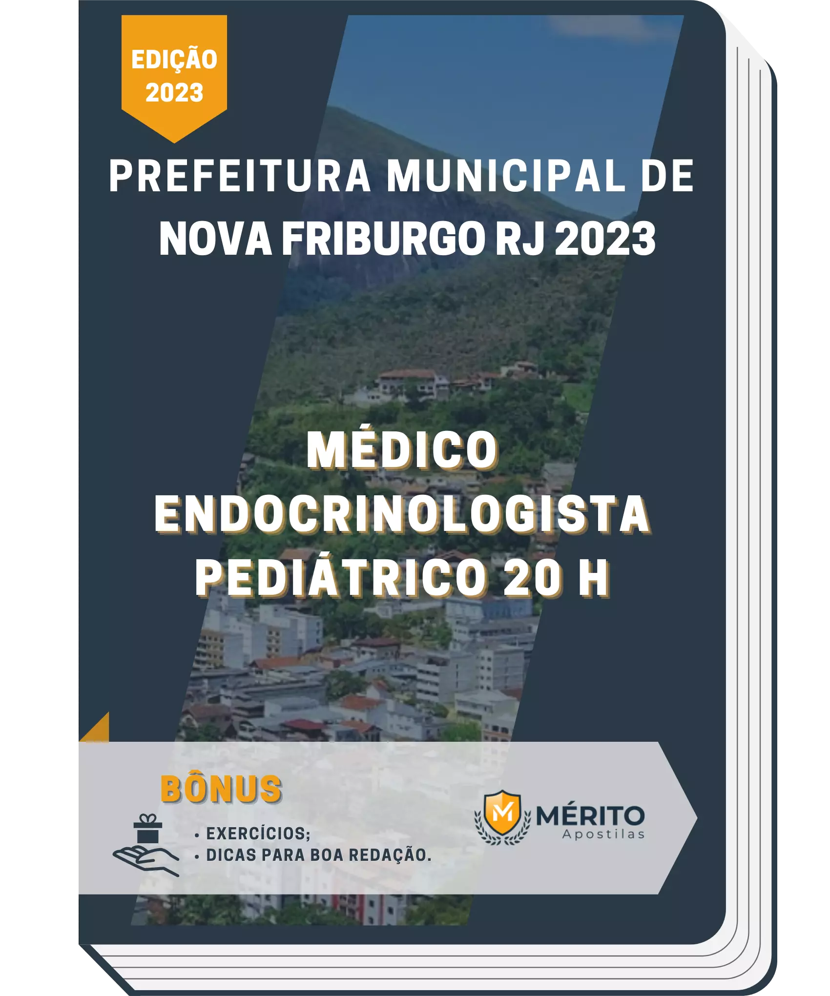 Apostila Médico Endocrinologista Pediátrico 20 H Prefeitura de Nova Friburgo RJ 2023