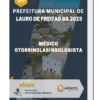 Apostila Médico Otorrinolaringologista Prefeitura de Lauro de Freitas BA 2023