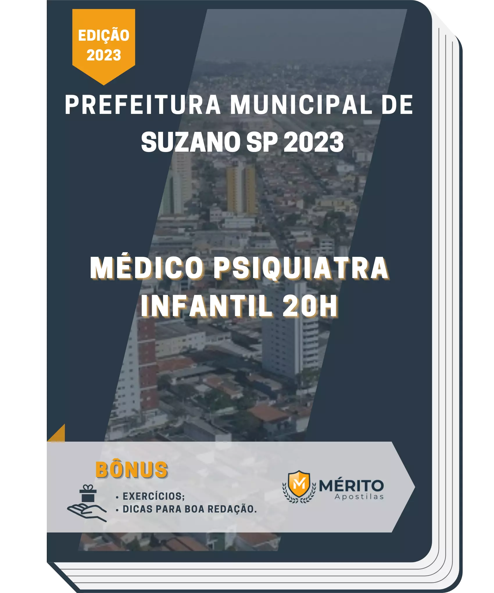 Apostila Médico Psiquiatra Infantil 20h Prefeitura de Suzano SP 2023