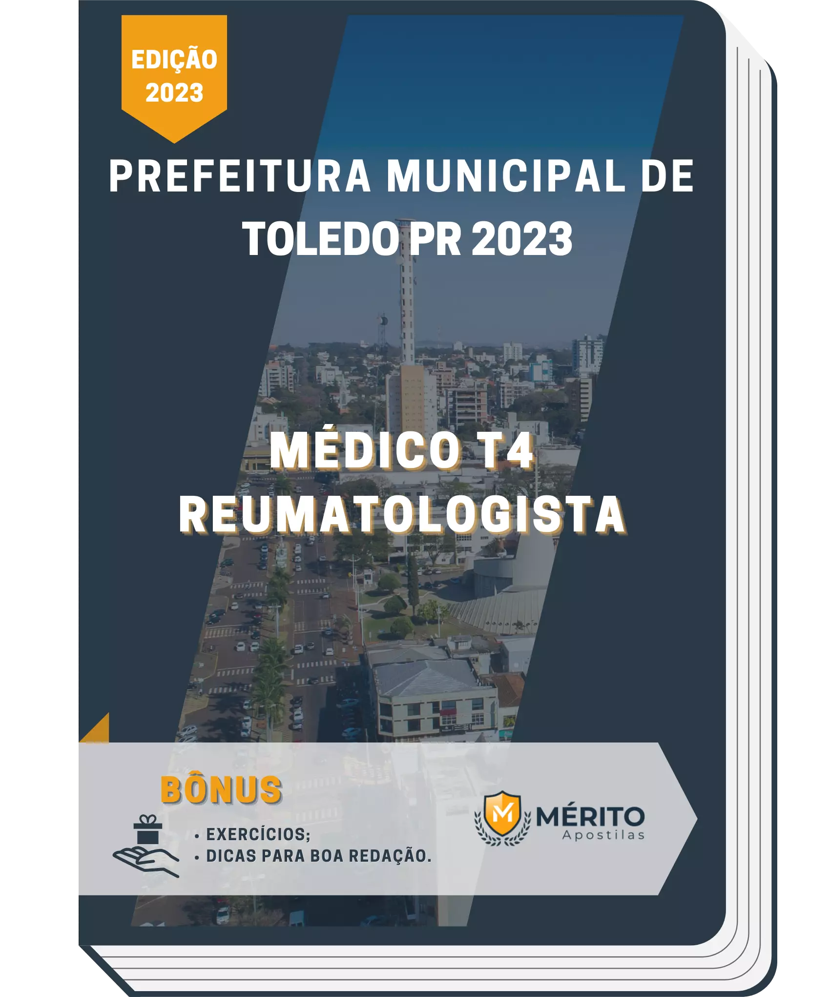 Apostila Médico T4 Reumatologista Prefeitura de Toledo PR 2023