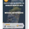 Apostila Médico Veterinário Prefeitura de Benedito Novo SC 2023