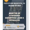 Apostila Monitor De Atividades Esportivas Lazer E Recreação Prefeitura de Suzano SP 2023