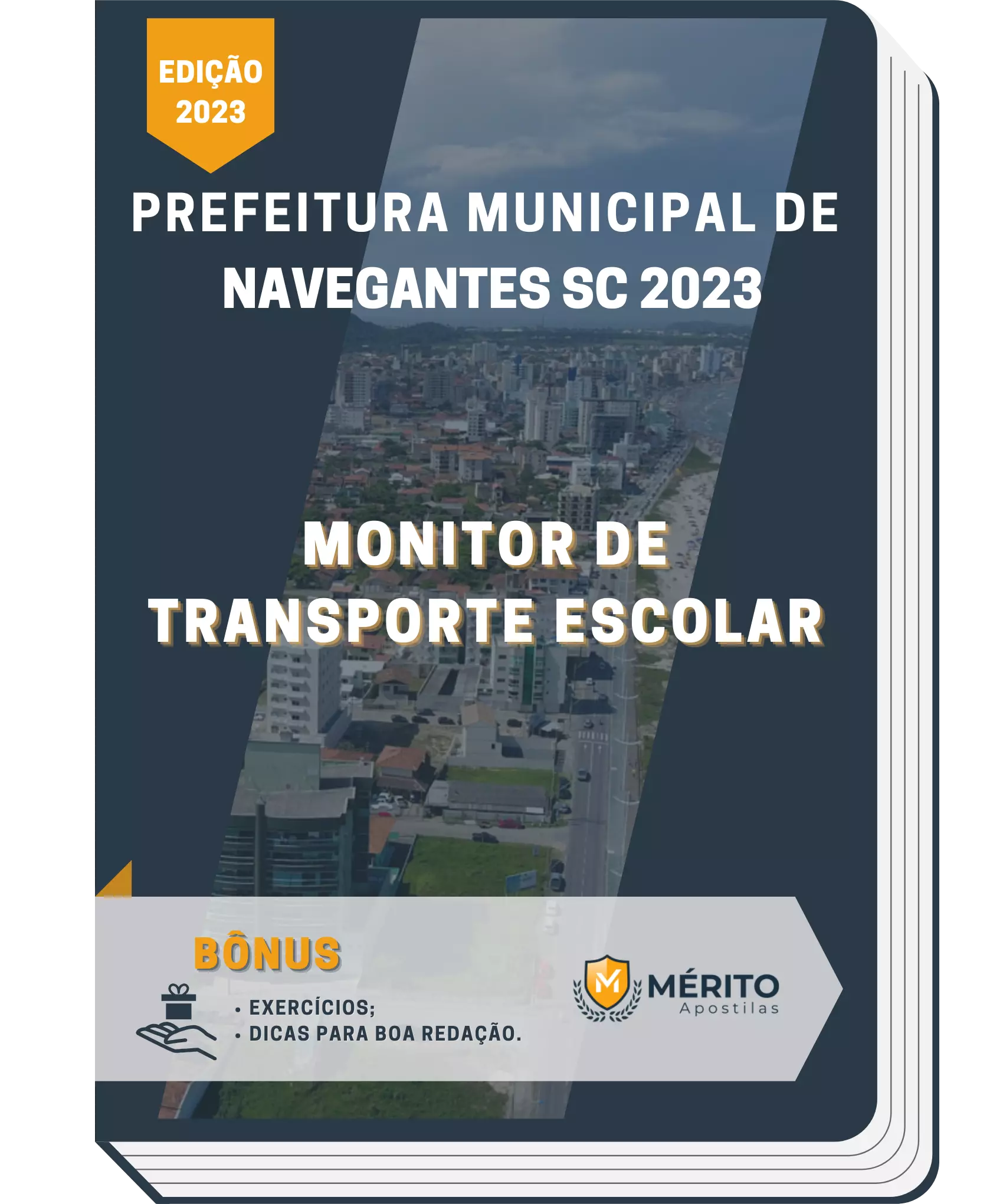 Apostila Monitor De Transporte Escolar Prefeitura de Navegantes SC 2023