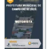 Apostila Motorista Prefeitura de Campo Erê SC 2023