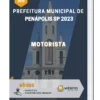 Apostila Motorista Prefeitura de Penápolis SP 2023