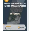 Apostila Motorista Prefeitura de Ilha de Itamaracá PE 2023