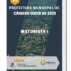 Apostila Motorista I Prefeitura de Cândido Godói RS 2023