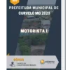 Apostila Motorista I Prefeitura de Curvelo MG 2023