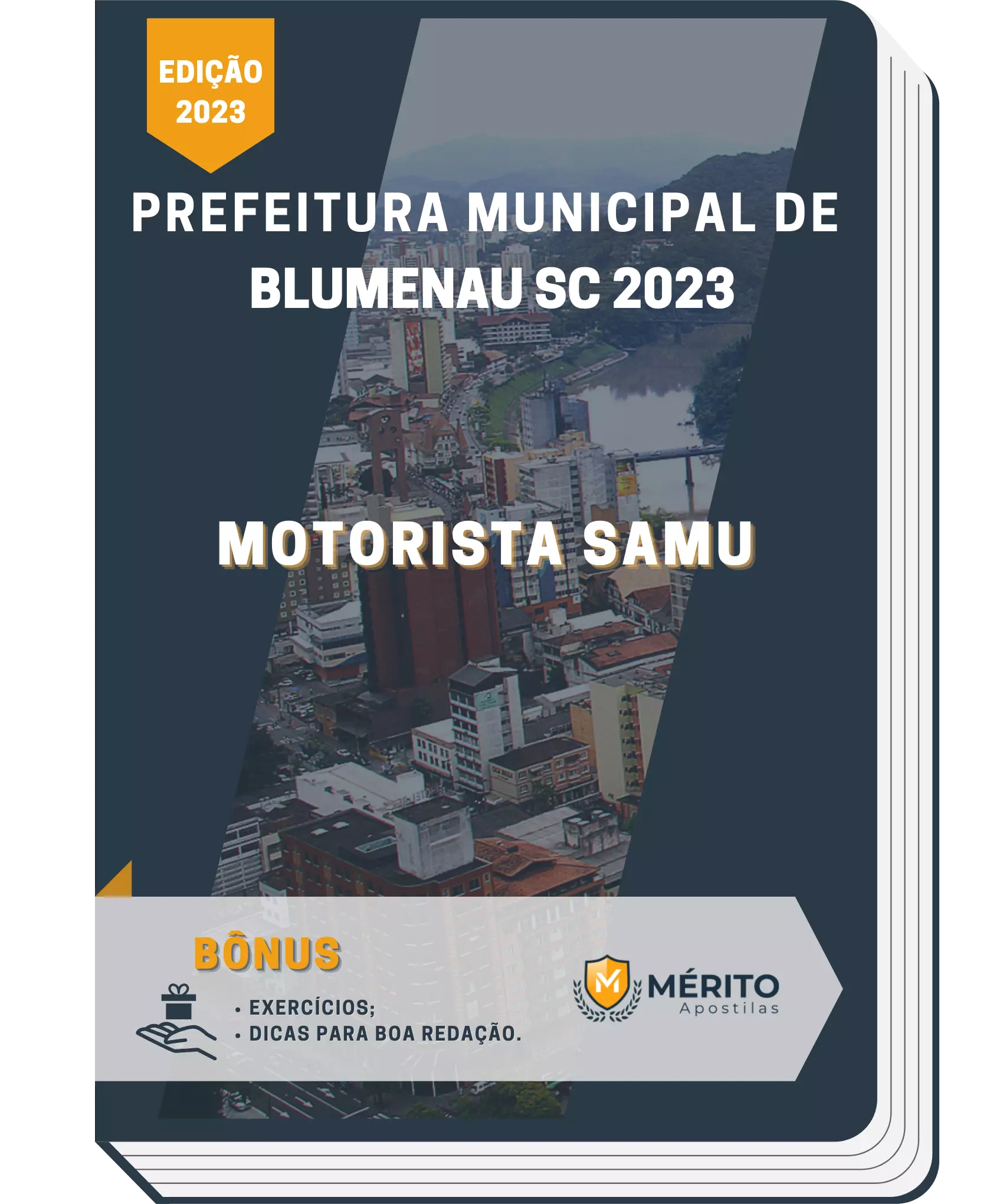 Apostila Motorista SAMU Prefeitura de Blumenau SC 2023