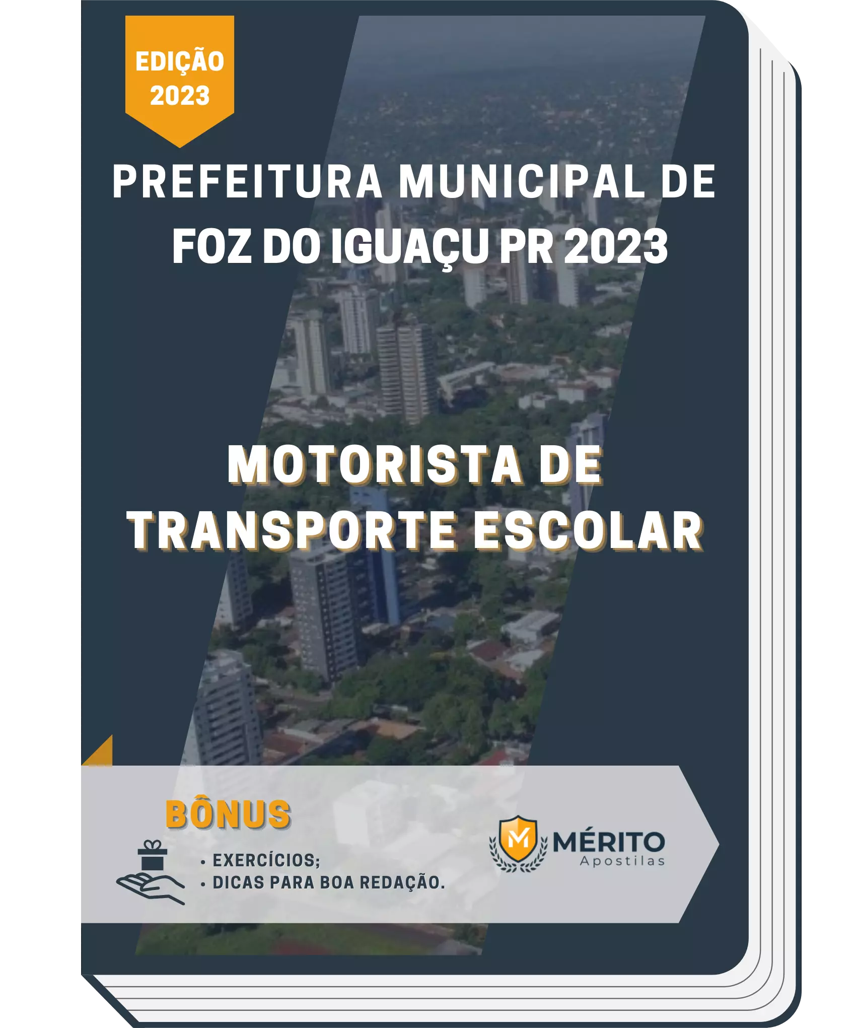 Apostila Motorista de Transporte Escolar Prefeitura de Foz do Iguaçu PR 2023