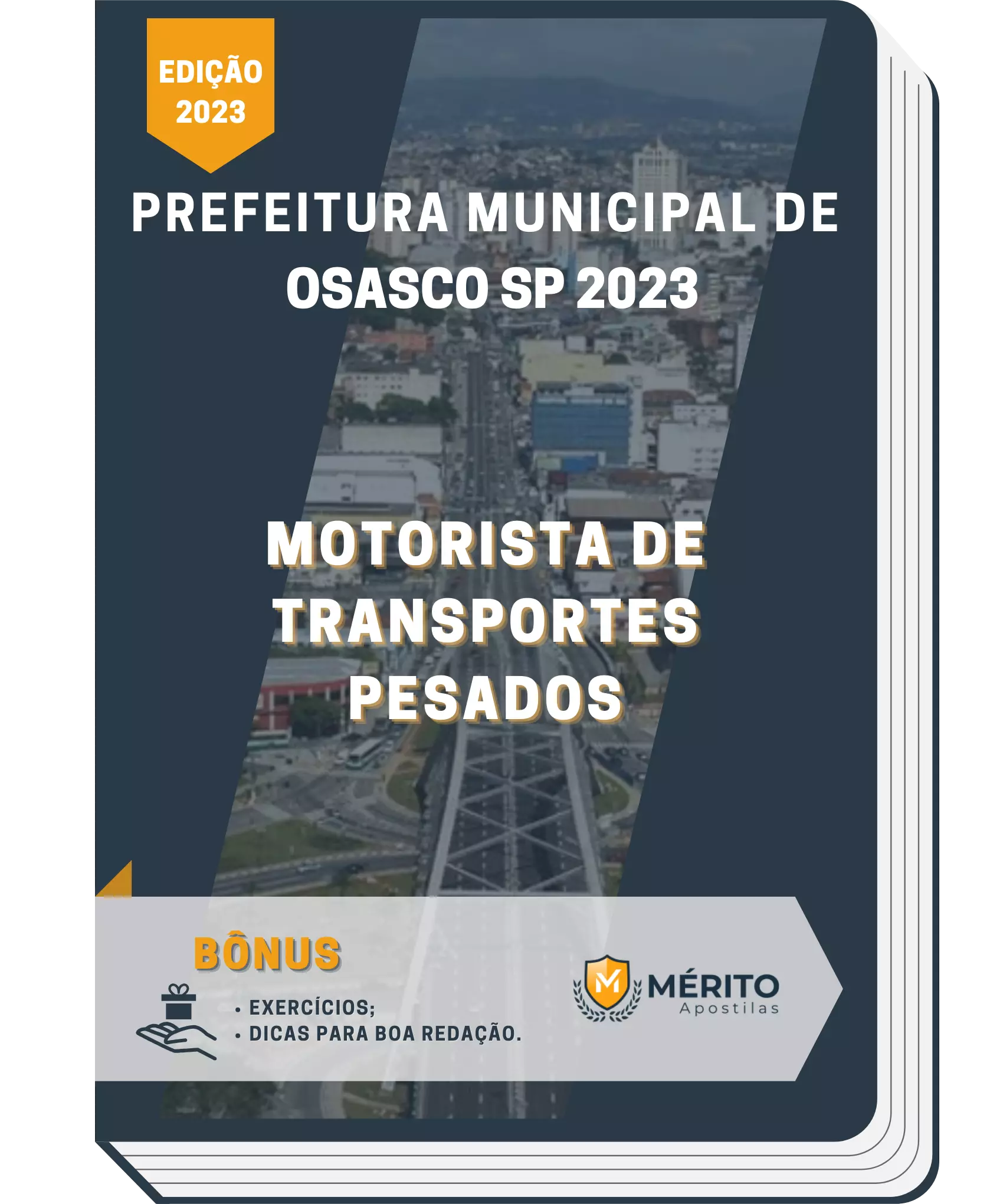 Apostila Motorista de Transportes Pesados Prefeitura de Osasco SP 2023