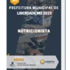 Apostila Nutricionista Prefeitura de Liberdade MG 2023