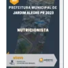 Apostila Nutricionista Prefeitura de Jardim Alegre PR 2023