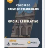 Apostila Oficial Legislativo Concurso Carmo do Paranaíba MG 2023