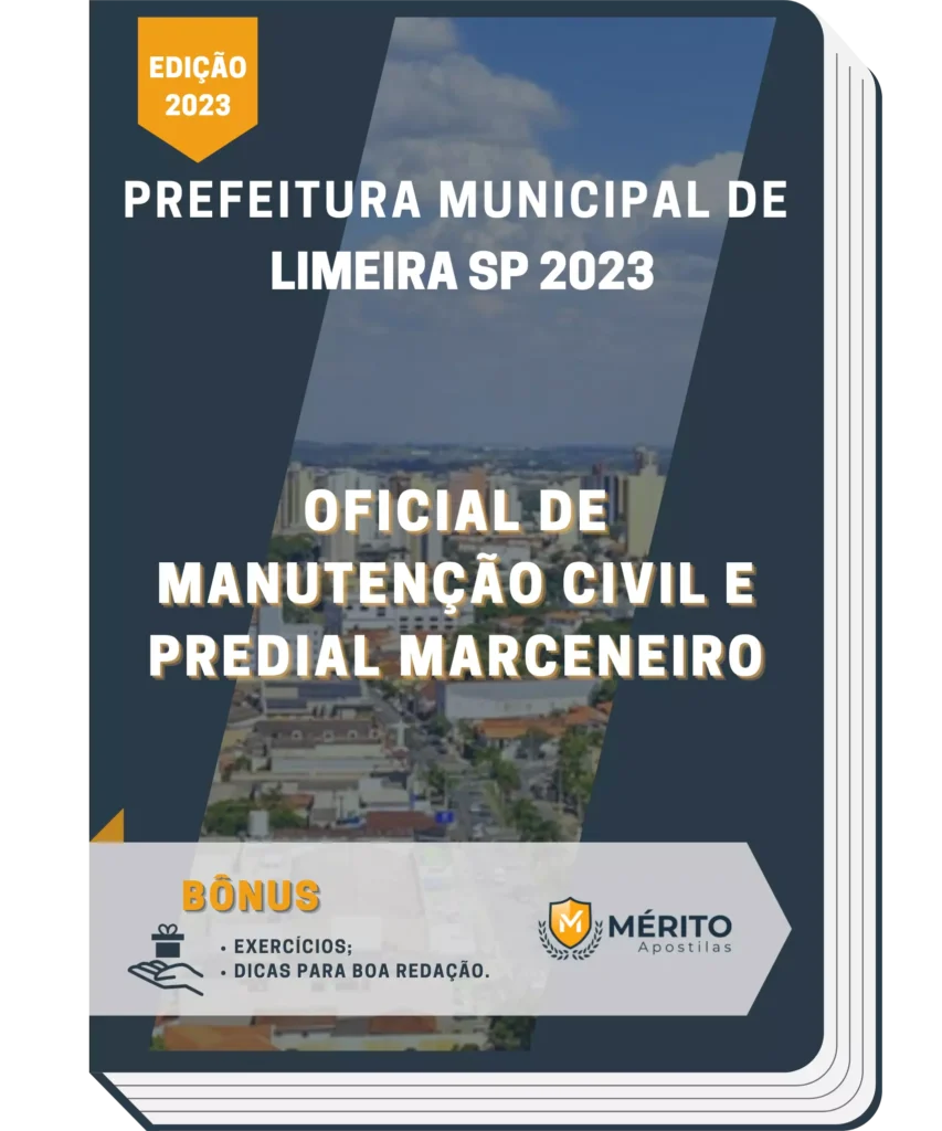 Apostila Oficial de Manutenção Civil e Predial Marceneiro Prefeitura de ...