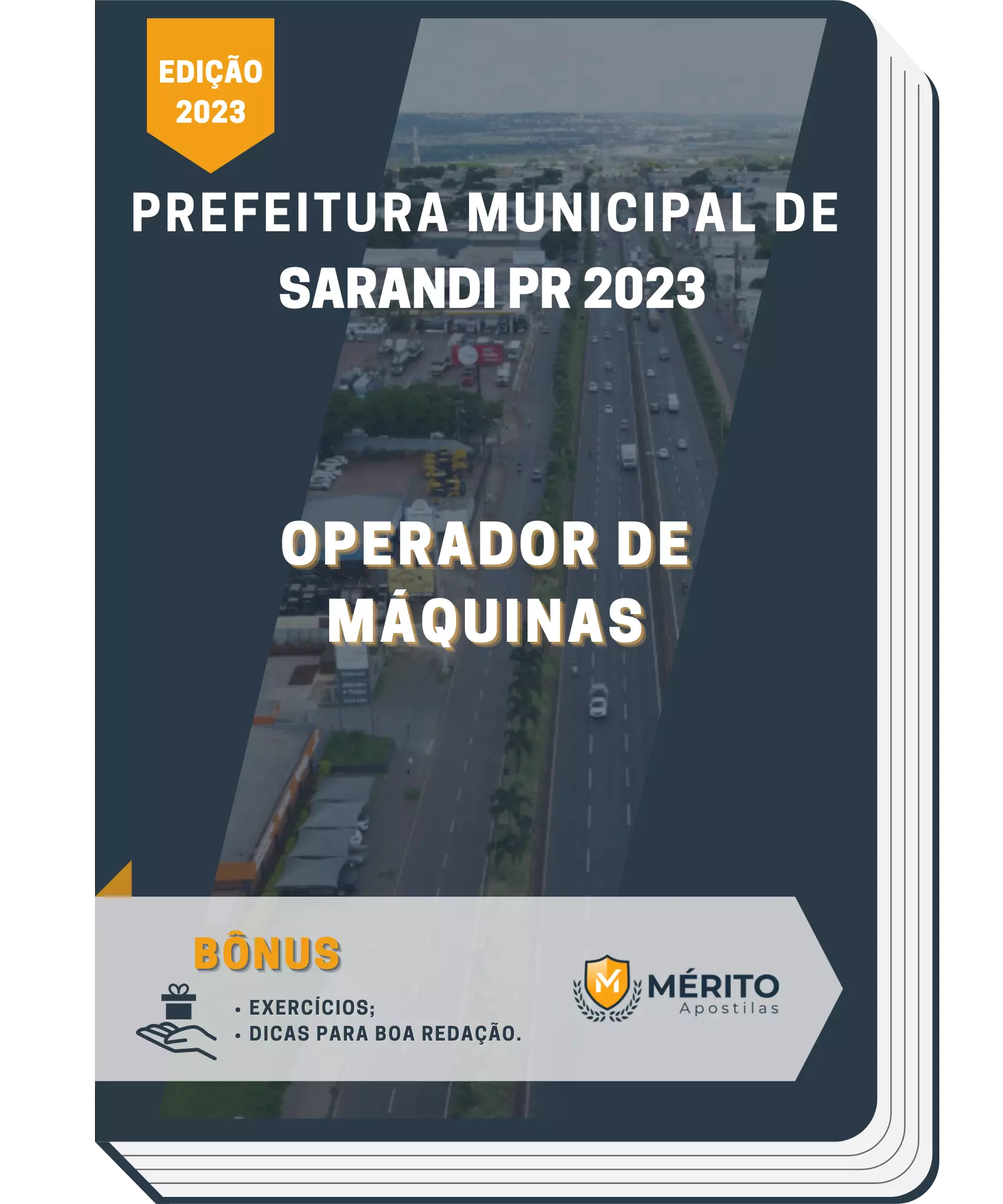 Apostila Operador De Máquinas Prefeitura de Sarandi PR 2023