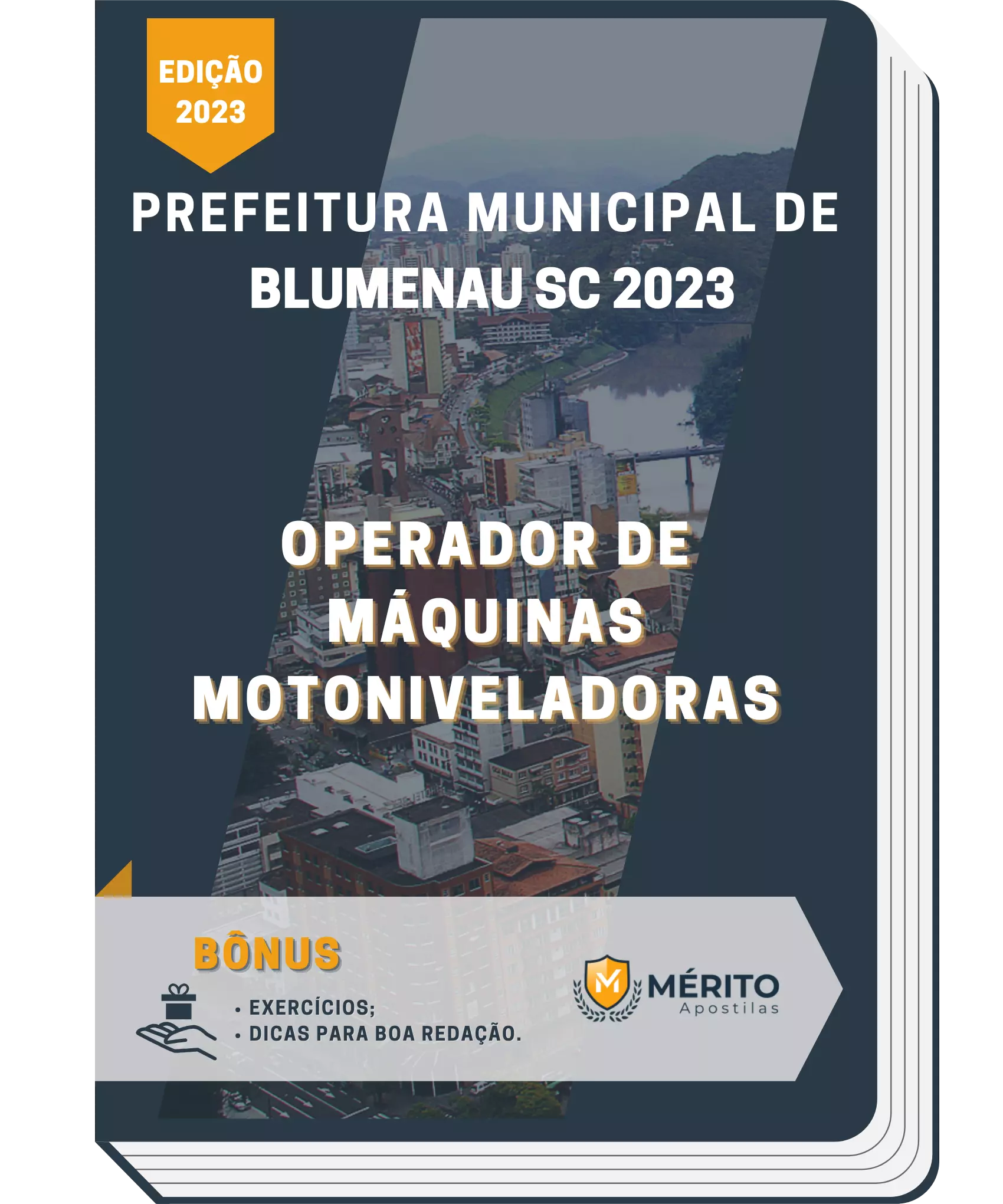 Apostila Operador De Máquinas Motoniveladoras Prefeitura de Blumenau SC 2023