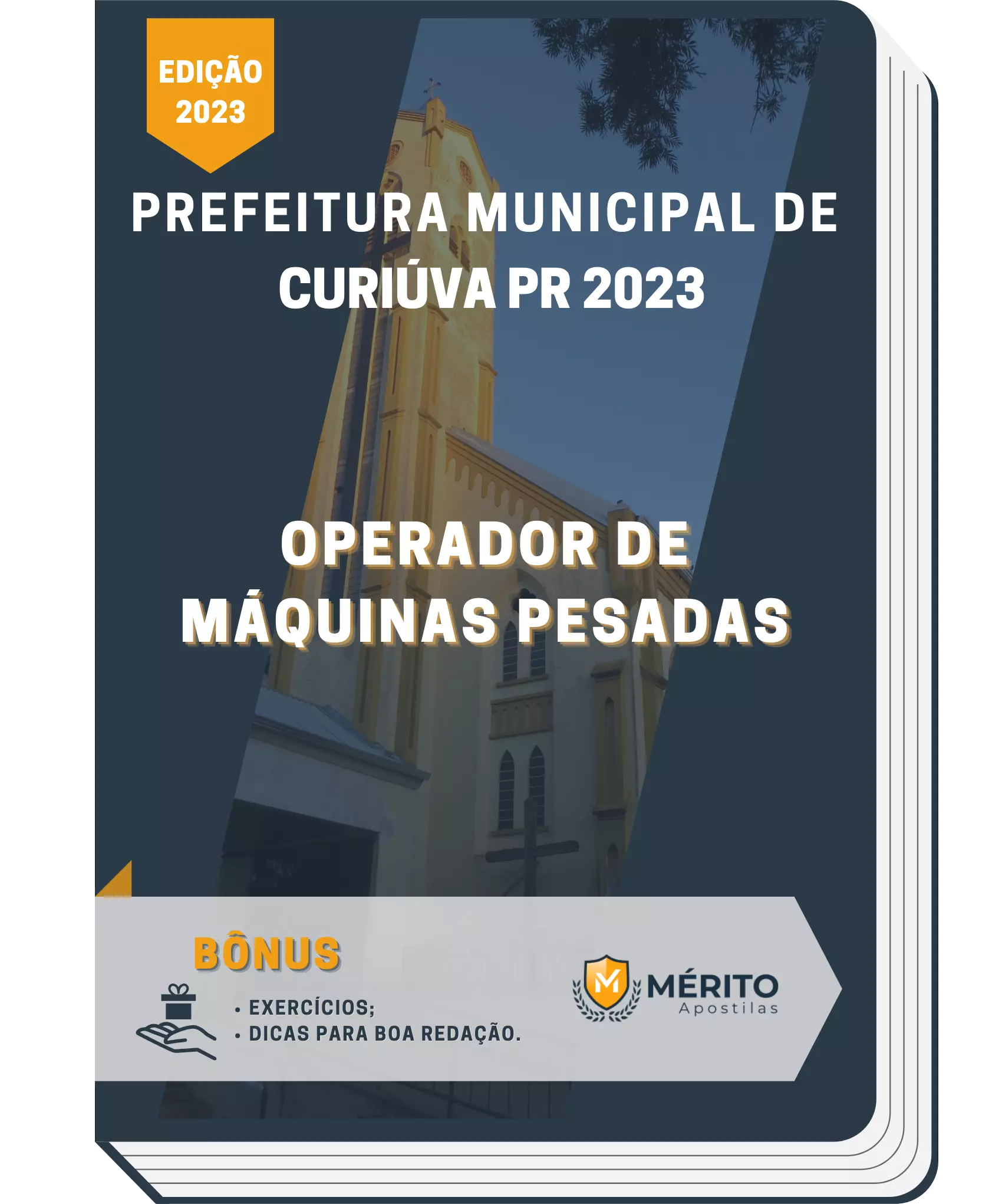 Apostila Operador De Máquinas Pesadas Prefeitura de Curiúva PR 2023