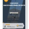 Apostila Operário Concurso SAAE de Santa Isabel do Ivaí PR