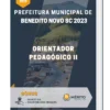 Apostila Orientador Pedagógico II Prefeitura de Benedito Novo SC 2023