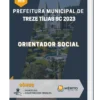 Apostila Orientador Social Prefeitura de Treze Tílias SC 2023