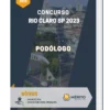 Apostila Podólogo Concurso Rio Claro SP 2023