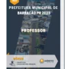 Apostila Professor Prefeitura de Barracão PR 2023