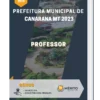 Apostila Professor Prefeitura de Canarana MT 2023