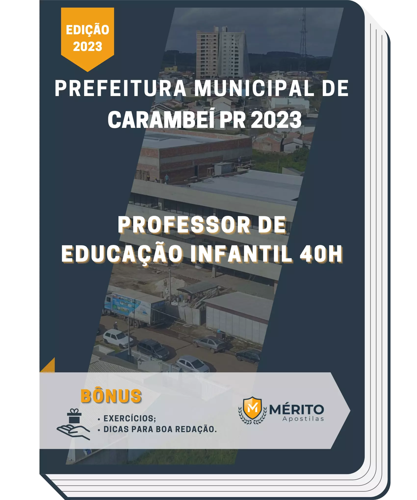 Apostila Professor De Educação Infantil 40h Prefeitura de Carambeí PR 2023